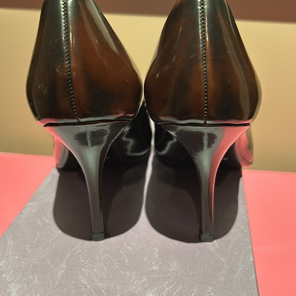 🎁Two tone brown heel 2 inch with open toes.. size 40 Aldo vero cuoio - Picture 3 of 4